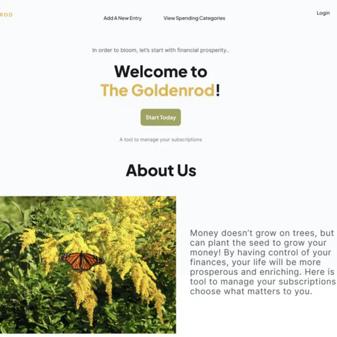 The Goldenrod