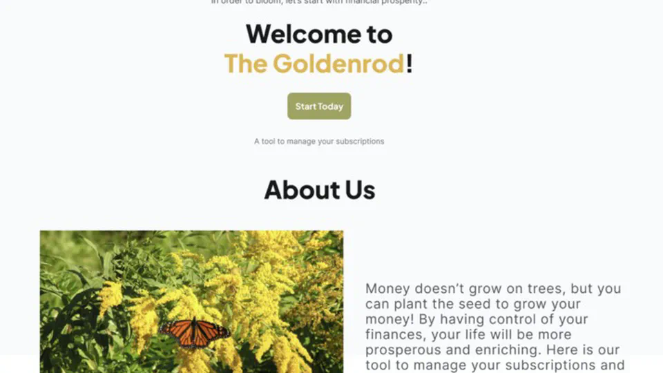 The Goldenrod